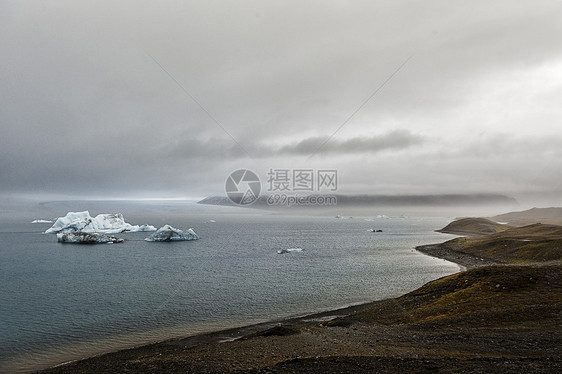 冰岛浮冰海湾蓝冰川图片