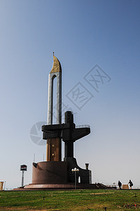 埃及苏伊士中东十月战争纪念碑背景图片