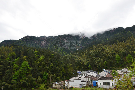 九华山春景图片