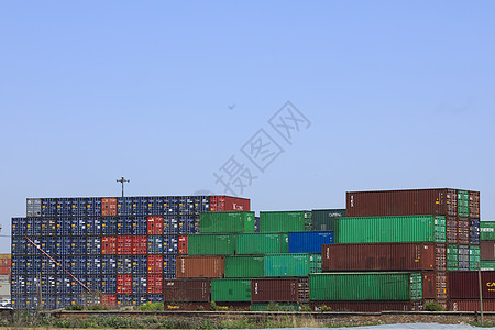 上海港集装箱图片