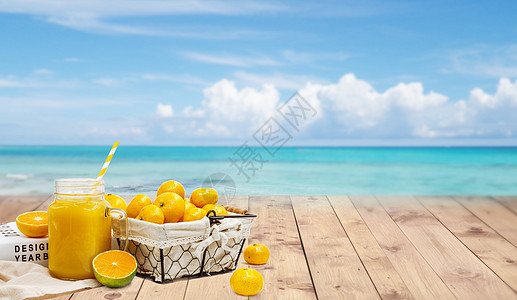 水果夏天背景图片