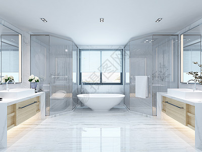 浴室效果图现代卫生间效果图背景