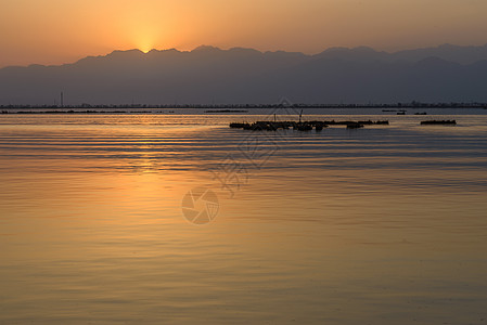 银川沙湖背景图片