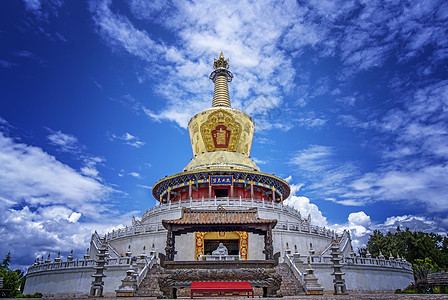 丽江金塔藏族风景高清图片