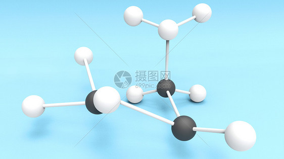 分子基因立体结构背景图片