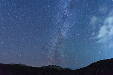 新疆星空星空公路高清图片