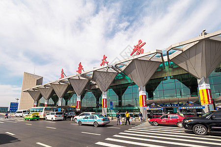 新疆乌鲁木齐机场图片素材