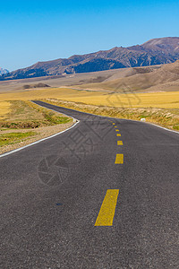 新疆风光新疆公路背景