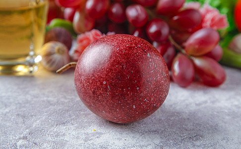 新鲜百香果巴西樱桃高清图片