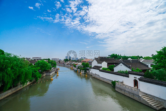 苏州山塘街古镇图片