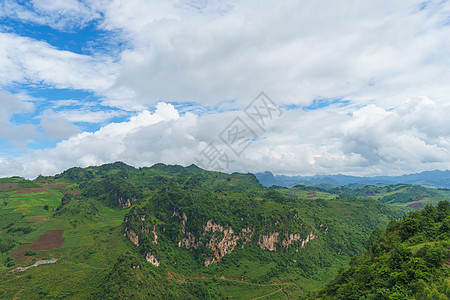 云南风光云南澜沧县背景