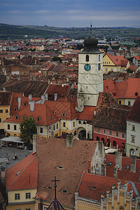 欧洲古镇建筑风光图片
