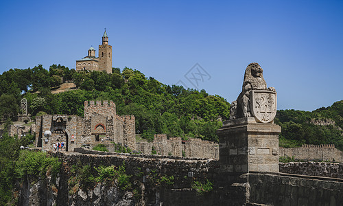 欧洲古城堡遗迹图片