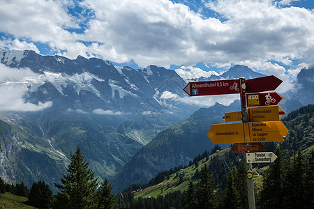 瑞士阿尔卑斯山风光图片