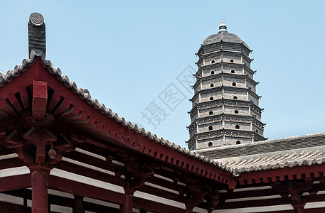 陕西法门寺5A景区法门寺高清图片