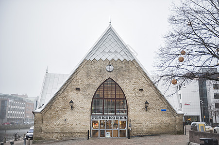 瑞典哥德堡鱼教堂鱼市场图片