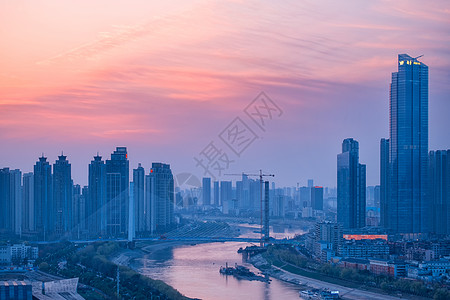 武汉汉江两岸建筑图片