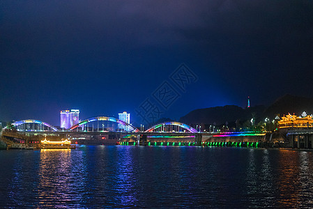 贵州黔东南剑河夜景图片