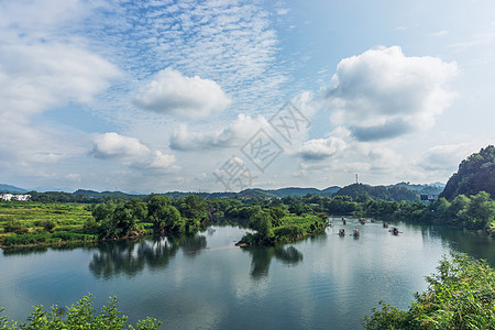 婺源月亮湾江西婺源美景背景