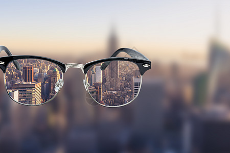 眼镜架保护视力爱眼日设计图片