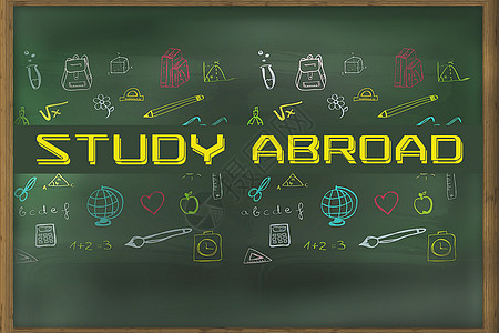 出国留学外国留学高清图片素材