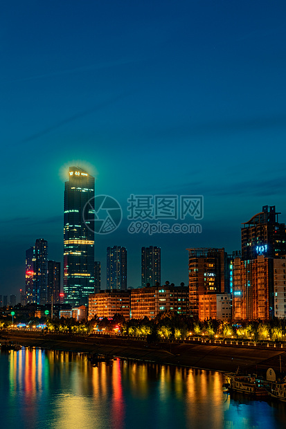 武汉城市夜景图片