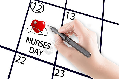世界护士日 背景图片