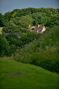 英国英格兰乡村风光背景图片