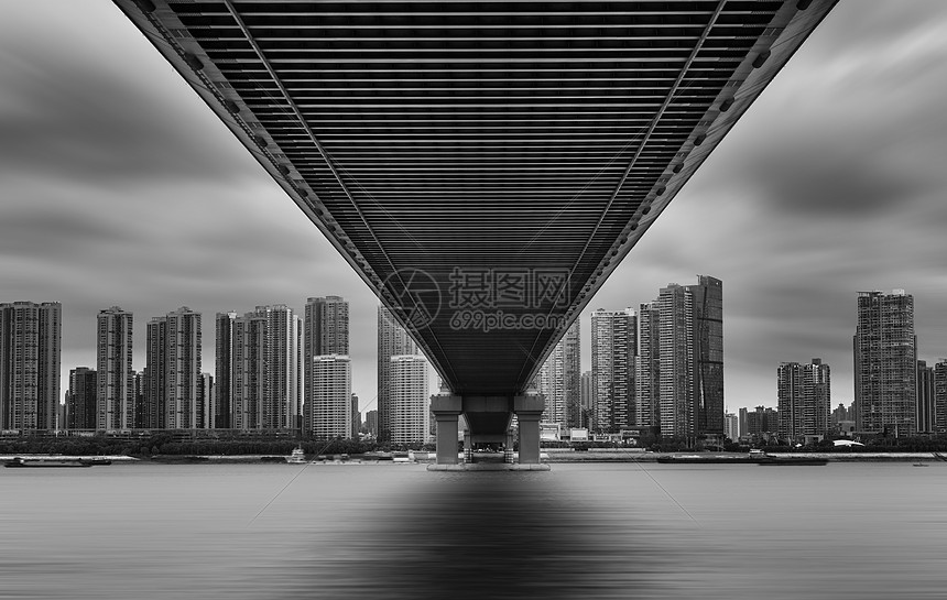 鹦鹉洲大桥图片