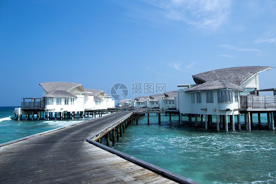 马尔代夫水屋酒店图片