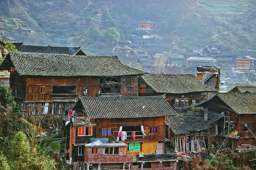 贵州黔东南地区农村房屋图片