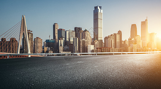 重庆城市道路背景背景图片