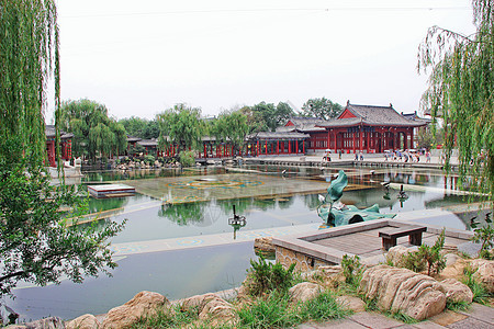 陕西西安华清池景区图片