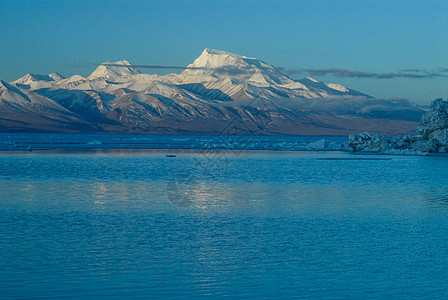 西藏阿里地区高原风光背景图片