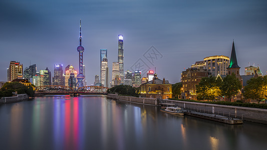 上海外白渡桥背景图片
