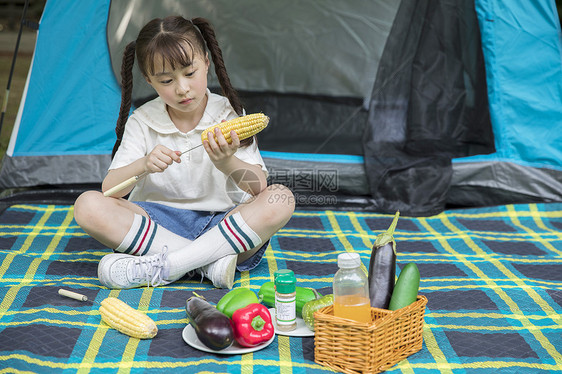 带着孩子去郊游图片