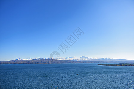 亚美尼亚的塞万湖背景图片