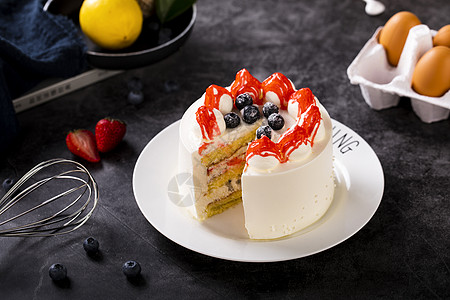 水果蛋糕定制奶油水果蛋糕背景