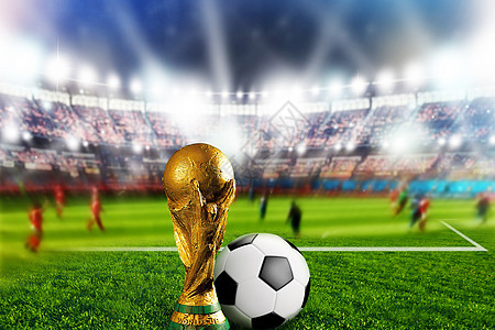 世界杯简约背景背景图片