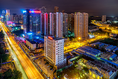 武汉中北路夜景高清图片