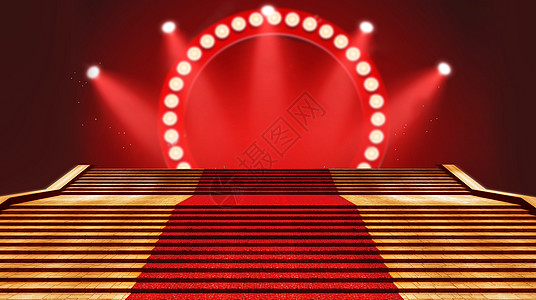 上线仪式红毯背景设计图片