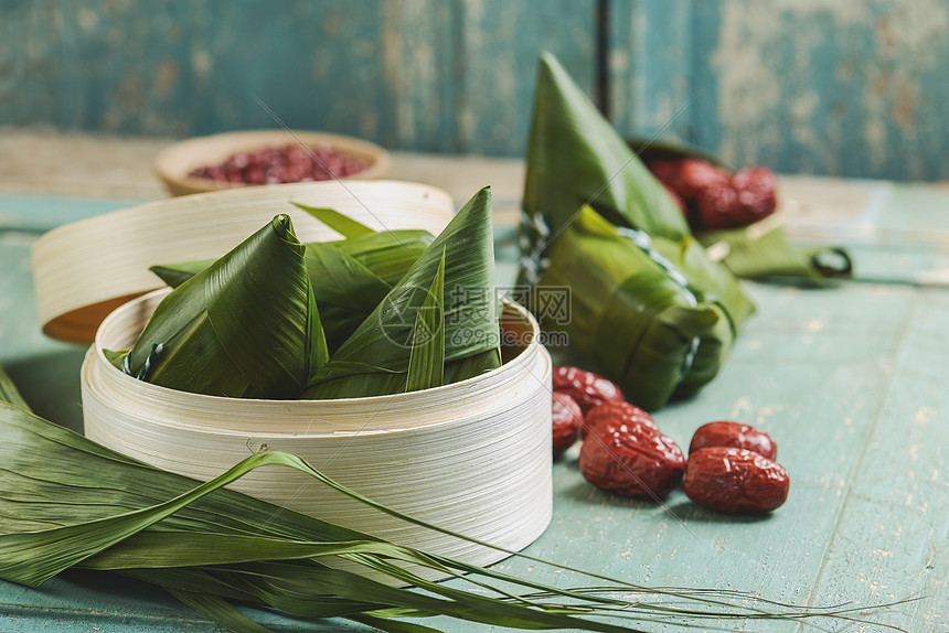 端午节粽子食材图片