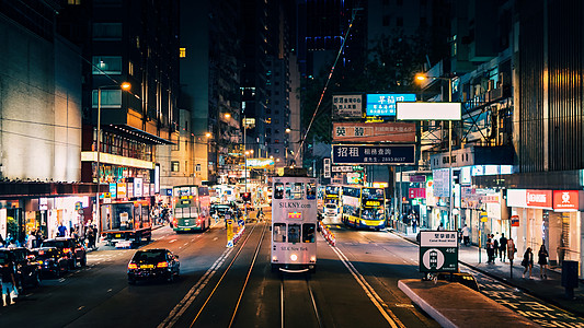香港旅游夜景图片