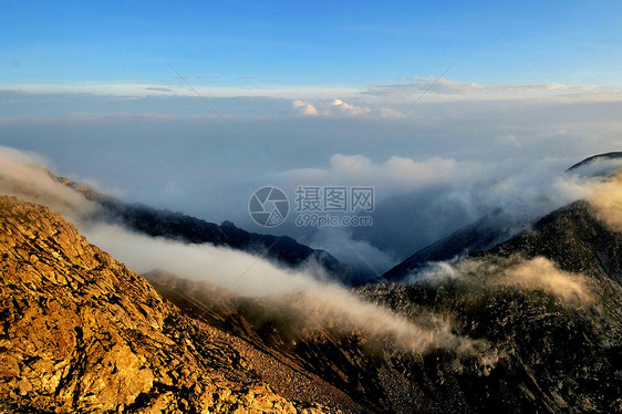 太白山云海日出图片