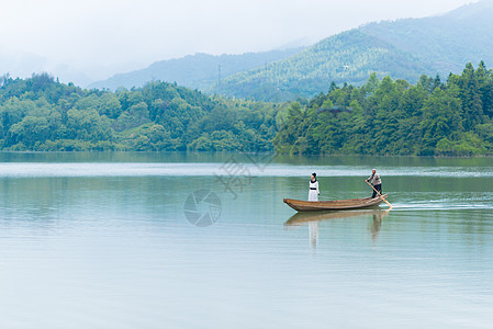 包饺子李白安徽石台秋浦河风光端午节屈原李白乘舟背景