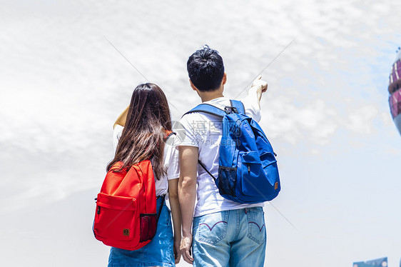 情侣旅游上海图片