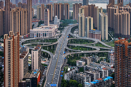 马鹦路立交桥背景