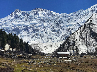 新疆雪山沉寂高清图片素材