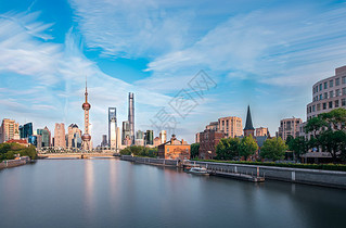 上海外滩陆家嘴金融中心图片
