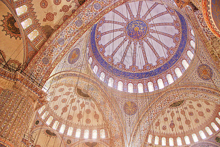 土耳其蓝色清真寺土耳其伊斯坦布尔蓝色清真寺背景
